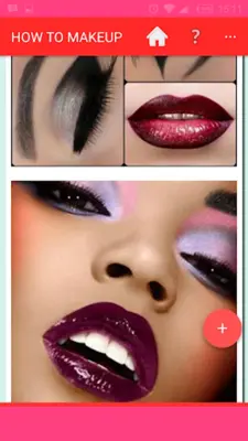 HOW TO MAKEUP android App screenshot 0