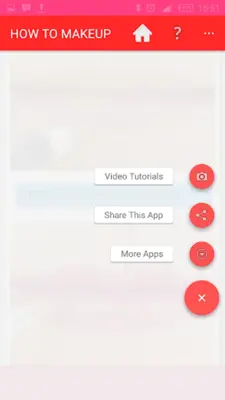 HOW TO MAKEUP android App screenshot 1