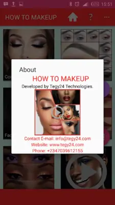 HOW TO MAKEUP android App screenshot 3