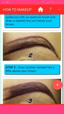 HOW TO MAKEUP android App screenshot 4